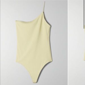 Aritzia Babaton One-Shoulder Contour Bodysuit